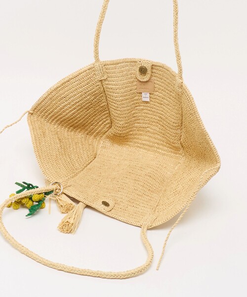 Steven Alan（スティーブンアラン）の「＜MAISON N.H PARIS＞CROISSANT/ショルダーバッグ（かごバッグ・レディース・ナチュラル・FREE）」の8枚目の写真