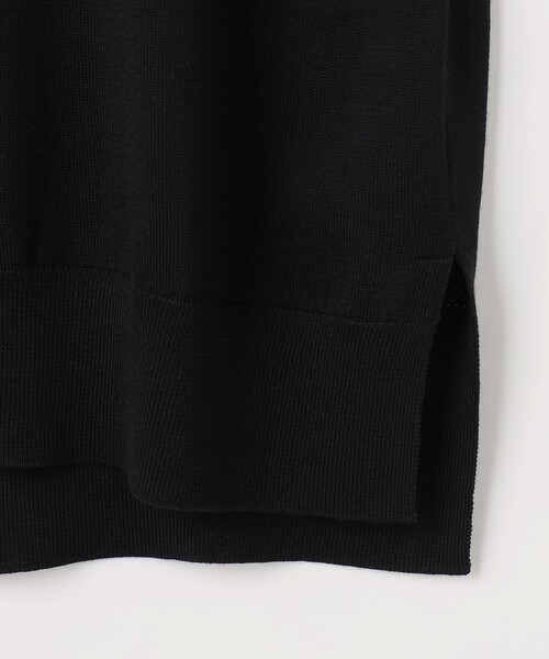 J.PRESS Ladies(J.プレス レディス)の「SILKY WOOL クルーネック ニット(ニット/セーター・レディース・ピーコックグリーン系/ブラック系・SMALL)」の14枚目の写真