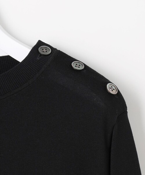 J.PRESS Ladies(J.プレス レディス)の「SILKY WOOL クルーネック ニット(ニット/セーター・レディース・ピーコックグリーン系/ブラック系・SMALL)」の15枚目の写真
