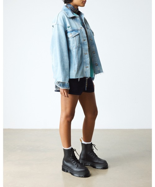 Dr. Martens(ドクターマーチン)の「Dr. Martens/ドクターマーチン V JADON II MONO 8 ホール ブーツ 25310001(ブーツ・メンズ・ブラック・UK5/UK10/UK7/UK8/UK9/UK6/UK4/UK3)」の8枚目の写真