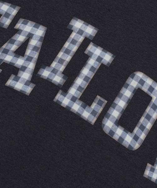 TAILOR STUDIO(テーラースタジオ)の「キャンパスチェックテイラードクロップ半袖Tシャツ(チャコール)(Tシャツ/カットソー・メンズ・その他・FREE)」の4枚目の写真