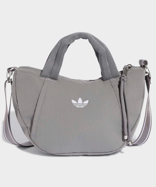 adidas(アディダス)の「アディダス オリジナルス クロワッサン バッグ / アディダス adidas(バックパック/リュック・レディース・グレー・FREE)」の1枚目の写真