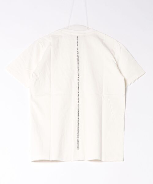 VIBGYOR(ヴィブジョー)の「【Bls】 【ZL】【Bling Leads】バッグプリント VネックTEE(BL)(Tシャツ/カットソー・メンズ・ホワイト・MEDIUM/LARGE)」の3枚目の写真