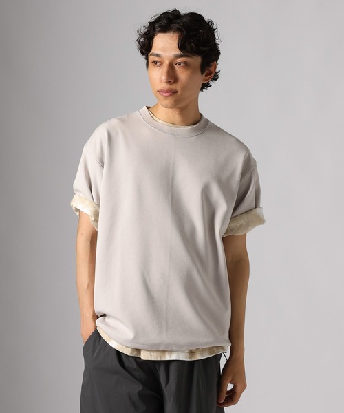 BAYFLOW(ベイフロー)の「フェードドロストポンチTEE(Tシャツ/カットソー・メンズ・チャコール/セージグリーン/ライトグレー/レッド・LARGE/MEDIUM)」の7枚目の写真
