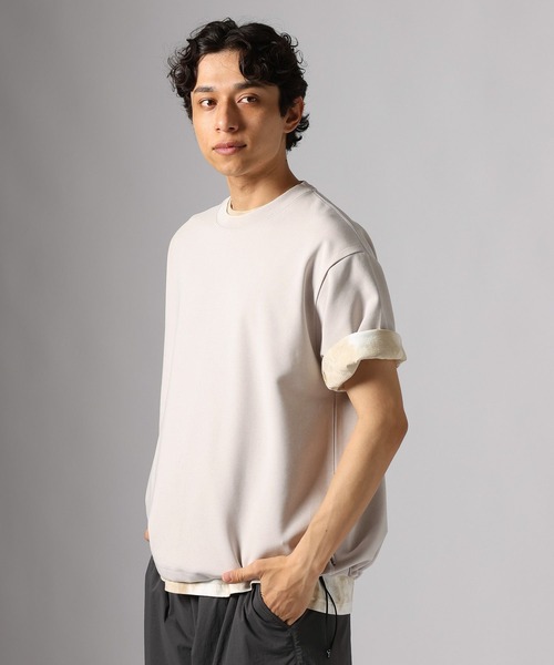 BAYFLOW(ベイフロー)の「フェードドロストポンチTEE(Tシャツ/カットソー・メンズ・チャコール/セージグリーン/ライトグレー/レッド・LARGE/MEDIUM)」の8枚目の写真