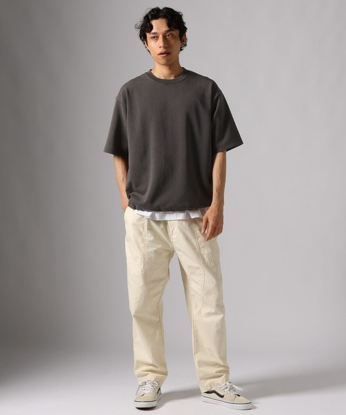 BAYFLOW(ベイフロー)の「フェードドロストポンチTEE(Tシャツ/カットソー・メンズ・チャコール/セージグリーン/ライトグレー/レッド・LARGE/MEDIUM)」の11枚目の写真