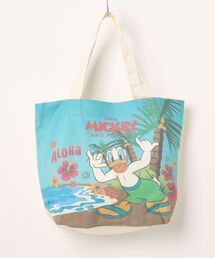 Disney トロピカルアートグラフィックキャンバストート