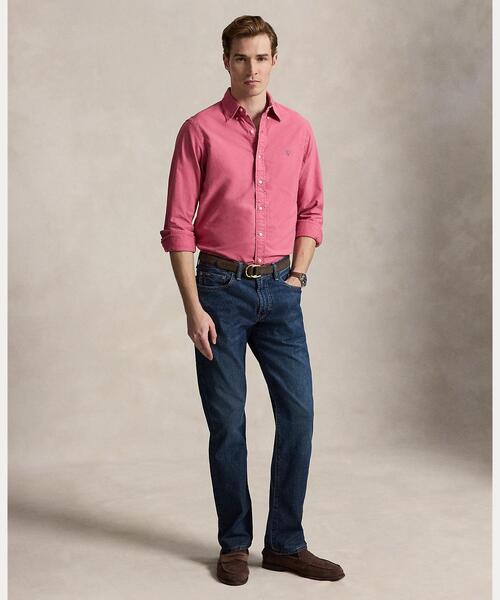 POLO RALPH LAUREN(ポロ ラルフ ローレン)の「クラシック フィット ガーメントダイド オックスフォード シャツ(シャツ/ブラウス・メンズ・ピンク・M/XS/S/L)」の3枚目の写真