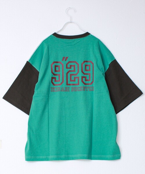 FREDY MAC(フレディーマック)の「【Duckster×いきなりステーキ】カレッジTEE(Tシャツ/カットソー・メンズ・ホワイト系その他6/ライトグリーン/ブラック/ホワイト・M/L)」の10枚目の写真