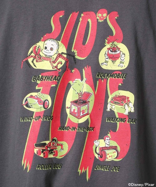 BAYFLOW(ベイフロー)の「TOY STORY(トイ・ストーリー)/アソートTシャツ(MEN)(Tシャツ/カットソー・メンズ・その他1/オフホワイト/チャコール・MEDIUM/LARGE)」の21枚目の写真