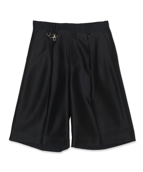 DISCOVERED(ディスカバード)の「MESH LIGHT SHORTS(スラックス・メンズ・ブラック/ネイビー系・1/3)」の1枚目の写真