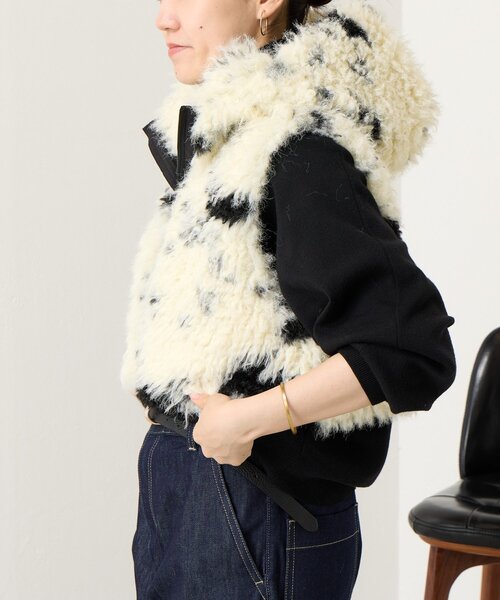 BEARDSLEY（ビアズリー）の「ファーポケットコート《HiROMITHiSTLE》（その他アウター・レディース・ブラック・FREE）」の21枚目の写真