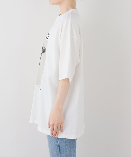 FRAMeWORK(フレームワーク)の「JOHNBULL/ジョンブル karl blossfeldt alium T(Tシャツ/カットソー・レディース・ホワイト・FREE)」の3枚目の写真