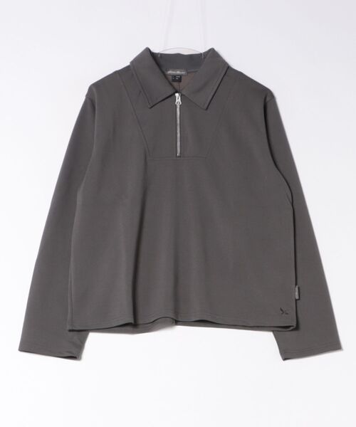 Eddie Bauer(エディーバウアー)の「リラックス ジョニーカラートップス(その他トップス・レディース・アイボリー/ダークグレー/キャメル・XL/L/M/S)」の1枚目の写真