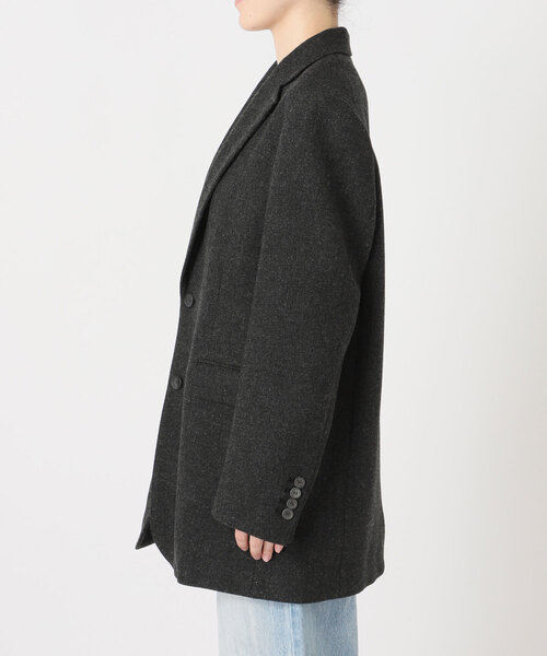 plage（プラージュ）の「《追加》Big Tailored ジャケット New（テーラードジャケット・レディース・ブラック系その他/ブラウン・36/38）」の6枚目の写真