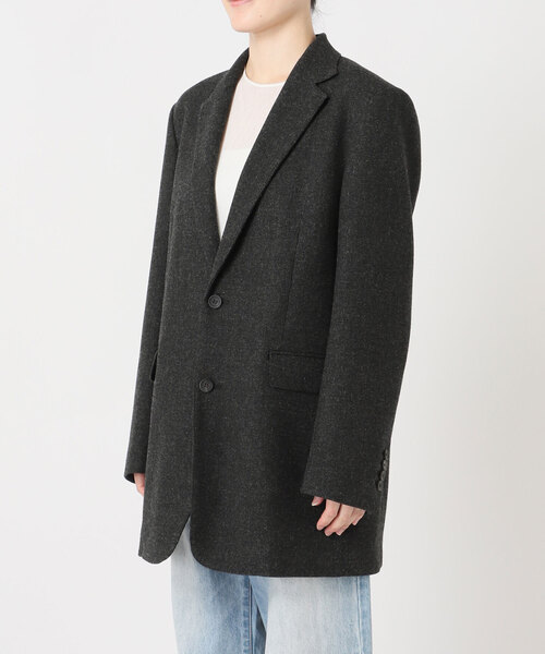 plage（プラージュ）の「《追加》Big Tailored ジャケット New（テーラードジャケット・レディース・ブラック系その他/ブラウン・36/38）」の20枚目の写真