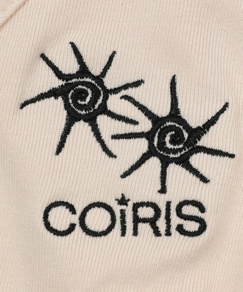 COIRIS(コイリス)の「◇COIRIS◇ブランド直輸入正規品/Yunoah ホルターネックレイヤード長袖Tシャツ Yunoah Halterneck Layered Long Sleeve Tee(Tシャツ/カットソー・レディース・ベージュ/ブラック・FREE)」の10枚目の写真