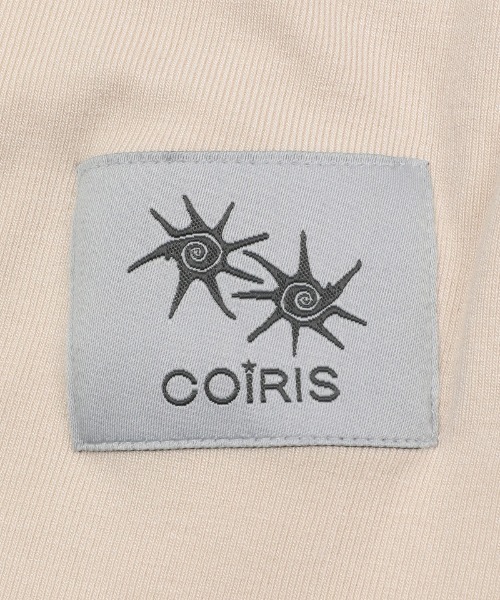 COIRIS(コイリス)の「◇COIRIS◇ブランド直輸入正規品/Yunoah ホルターネックレイヤード長袖Tシャツ Yunoah Halterneck Layered Long Sleeve Tee(Tシャツ/カットソー・レディース・ベージュ/ブラック・FREE)」の11枚目の写真
