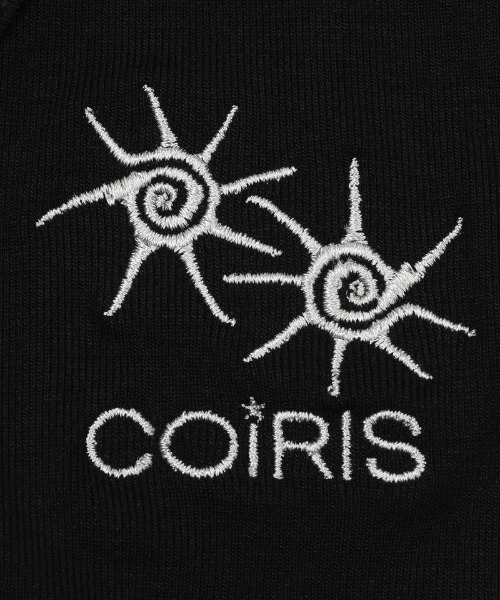 COIRIS(コイリス)の「◇COIRIS◇ブランド直輸入正規品/Yunoah ホルターネックレイヤード長袖Tシャツ Yunoah Halterneck Layered Long Sleeve Tee(Tシャツ/カットソー・レディース・ベージュ/ブラック・FREE)」の7枚目の写真