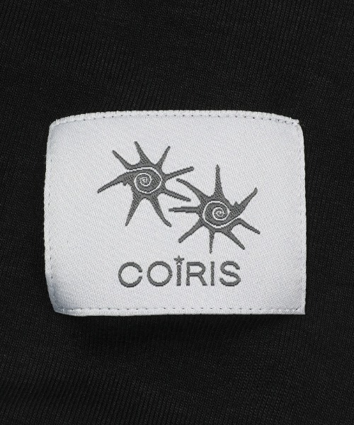 COIRIS(コイリス)の「◇COIRIS◇ブランド直輸入正規品/Yunoah ホルターネックレイヤード長袖Tシャツ Yunoah Halterneck Layered Long Sleeve Tee(Tシャツ/カットソー・レディース・ベージュ/ブラック・FREE)」の8枚目の写真