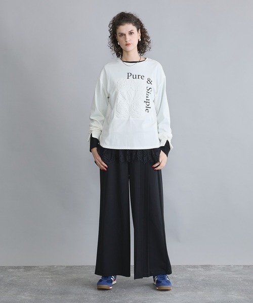 NICOLE white(ニコルホワイト)の「プリントロンTEE(Tシャツ/カットソー・レディース・その他6/その他2/その他4/その他3/その他5・FREE)」の10枚目の写真