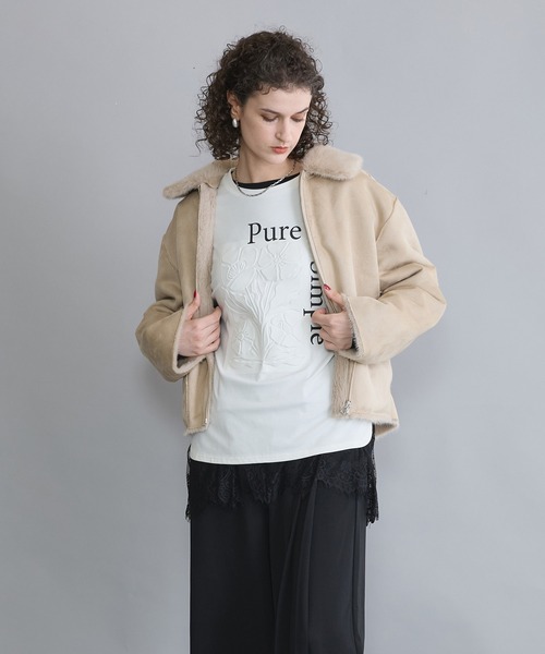 NICOLE white(ニコルホワイト)の「プリントロンTEE(Tシャツ/カットソー・レディース・その他6/その他2/その他4/その他3/その他5・FREE)」の15枚目の写真