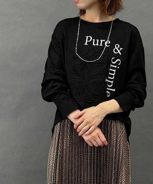 NICOLE white(ニコルホワイト)の「プリントロンTEE(Tシャツ/カットソー・レディース・その他6/その他2/その他4/その他3/その他5・FREE)」の18枚目の写真