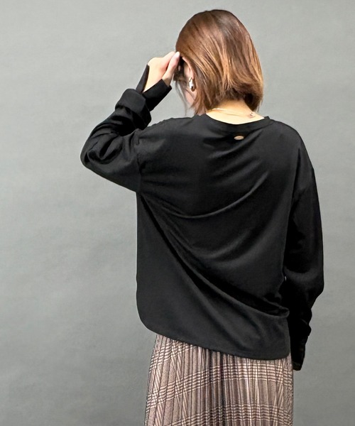 NICOLE white(ニコルホワイト)の「プリントロンTEE(Tシャツ/カットソー・レディース・その他6/その他2/その他4/その他3/その他5・FREE)」の21枚目の写真