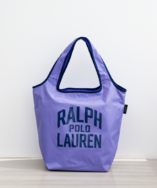 POLO RALPH LAUREN（ポロ ラルフ ローレン）の「ロゴエコバッグ（エコバッグ/サブバッグ・レディース・ダークグリーン/オレンジ/ベージュ/ライラック/ネイビー/レッド・FREE）」の9枚目の写真