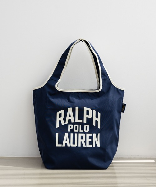 POLO RALPH LAUREN（ポロ ラルフ ローレン）の「ロゴエコバッグ（エコバッグ/サブバッグ・レディース・ダークグリーン/オレンジ/ベージュ/ライラック/ネイビー/レッド・FREE）」の20枚目の写真