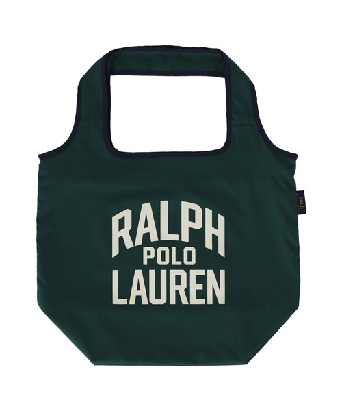 POLO RALPH LAUREN（ポロ ラルフ ローレン）の「ロゴエコバッグ（エコバッグ/サブバッグ・レディース・ダークグリーン/オレンジ/ベージュ/ライラック/ネイビー/レッド・FREE）」の8枚目の写真