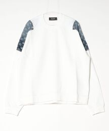 DSQUARED2(ディースクエアード)の「Monogram Denim Crewneck/0262(スウェット)」