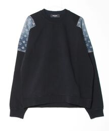 Monogram Denim Crewneck/0262