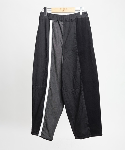 GOMME HOMME(ゴムオム)の「切替デニムパンツ(デニムパンツ・メンズ・インディゴブルー/ブラック・MEDIUM)」の2枚目の写真