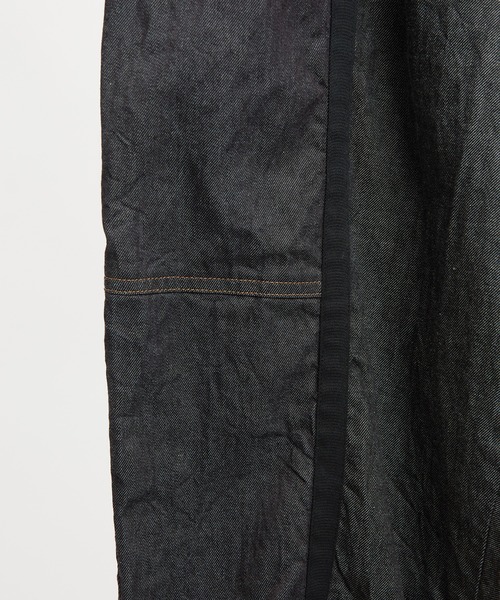 GOMME HOMME(ゴムオム)の「切替デニムパンツ(デニムパンツ・メンズ・インディゴブルー/ブラック・MEDIUM)」の4枚目の写真