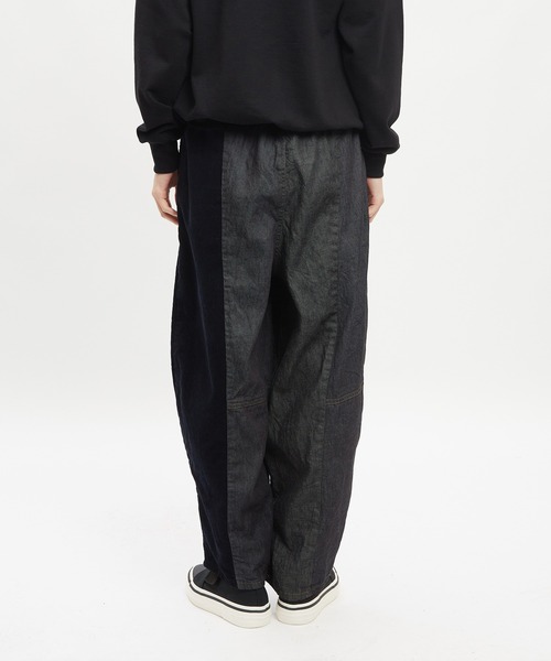 GOMME HOMME(ゴムオム)の「切替デニムパンツ(デニムパンツ・メンズ・インディゴブルー/ブラック・MEDIUM)」の12枚目の写真