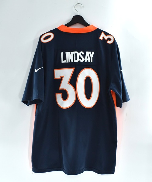 NIKE(ナイキ)の「【USED】NIKE “NFL Denver Broncos #30” ゲームシャツ(Tシャツ/カットソー・メンズ・ネイビー・LARGE)」の5枚目の写真