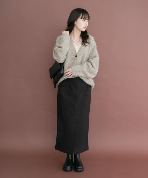 ITEMS URBANRESEARCH(アイテムズ アーバンリサーチ)の「ストレッチタイトスカート(スカート・レディース・キャメル/ブラック/グリーン系その他・SMALL/MEDIUM)」の7枚目の写真