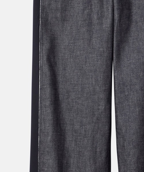 LE CIEL BLEU（ルシェルブルー）の「ローデニムサイドパネルパンツ / Raw Denim Side Panel Pants（その他パンツ・レディース・ネイビー・36/38/34）」の5枚目の写真