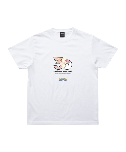 ZOZOSPOT(ゾゾスポット)の「Pokemon 30th Anniversary 1025 T-shirt 「マホイップ」(Tシャツ/カットソー・レディース・ホワイト・160cm/150cm/140cm/130cm/120cm/110cm/100cm/XXX-LARGE/XX-LARGE/X-LARGE/LARGE/MEDIUM/SMALL)」の1枚目の写真