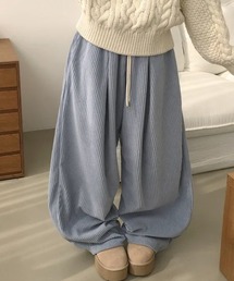 ボリュームコーデュロイ ワイドイージーパンツ