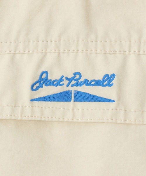 CONVERSE（コンバース）の「CONVERSE Jack Purcell/コンバース ジャックパーセル 2WAY アノラックパーカー ベスト ハーフジップ ナイロンプルオーバー ナイロンパーカー フーディー（ナイロンジャケット・メンズ・ブラック/ブルー/アイボリー・L/M/S）」の13枚目の写真