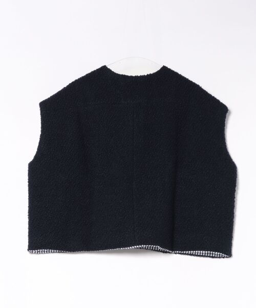GALLEGO DESPORTES（ギャレゴデスポート）の「GALLEGO DESPORTES | NO SLEEVE JACKET（その他アウター・レディース・ネイビー・S）」の2枚目の写真