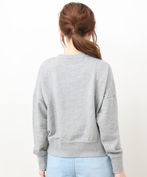Champion(チャンピオン)の「【Champion別注】クルーネックSWEAT SHIRT(スウェット・レディース・ブラック/ホワイト/グレー・FREE)」の8枚目の写真