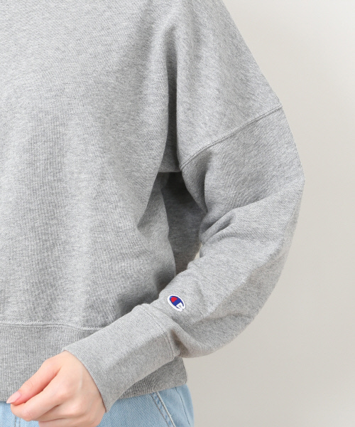 Champion(チャンピオン)の「【Champion別注】クルーネックSWEAT SHIRT(スウェット・レディース・ブラック/ホワイト/グレー・FREE)」の20枚目の写真