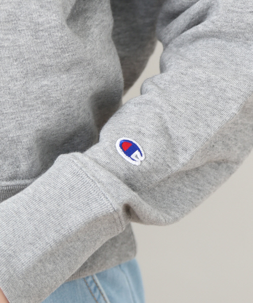 Champion(チャンピオン)の「【Champion別注】クルーネックSWEAT SHIRT(スウェット・レディース・ブラック/ホワイト/グレー・FREE)」の21枚目の写真