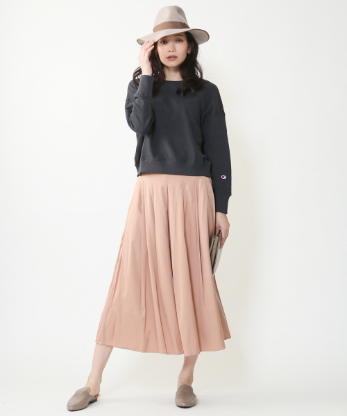 Champion(チャンピオン)の「【Champion別注】クルーネックSWEAT SHIRT(スウェット・レディース・ブラック/ホワイト/グレー・FREE)」の12枚目の写真