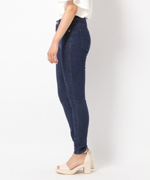 Heather（ヘザー）の「ISKOレギュラースキニー  721208（デニムパンツ・レディース・ネイビー/ブラック・MEDIUM/SMALL/X-SMALL）」の3枚目の写真