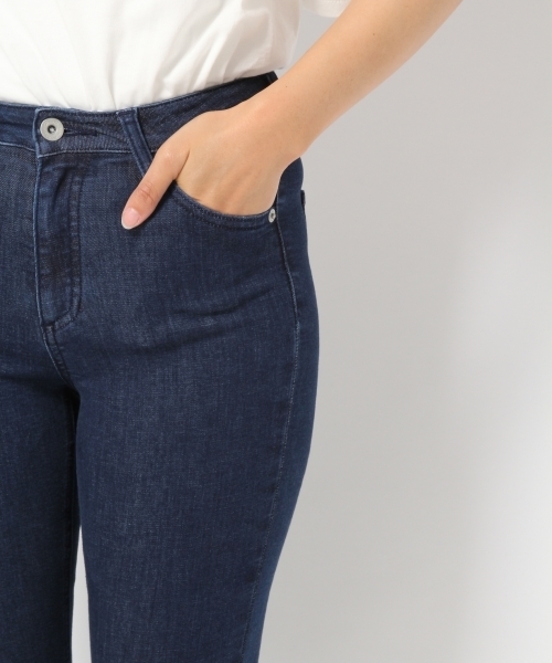Heather（ヘザー）の「ISKOレギュラースキニー  721208（デニムパンツ・レディース・ネイビー/ブラック・MEDIUM/SMALL/X-SMALL）」の6枚目の写真