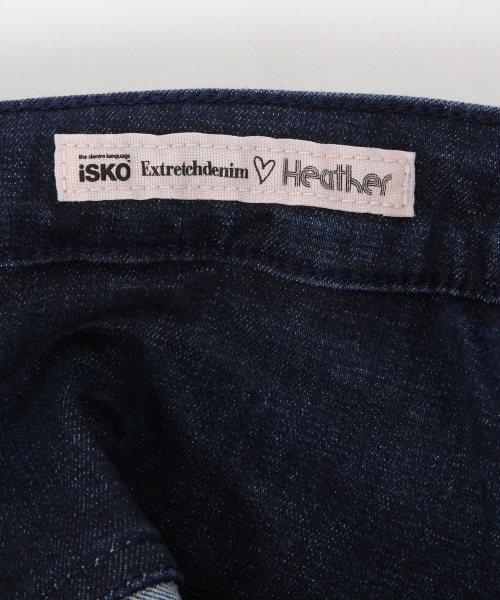Heather（ヘザー）の「ISKOレギュラースキニー  721208（デニムパンツ・レディース・ネイビー/ブラック・MEDIUM/SMALL/X-SMALL）」の9枚目の写真